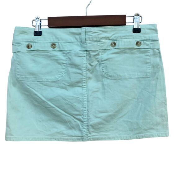 New Citizens of Humanity Women's Green Stretch Micro Mini Skirt Size 31 - Picture 7 of 11